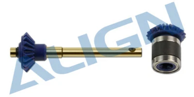 Juego de engranajes traseros de tubo de par Align Trex 700/800/E1 TiN/19T HE1G006XX Foto 1 de 2