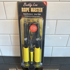 Rope Master gelb schwarz Original Kugellager Springseil, 9" HD Kunststoffgriff - Bild 1 von 12