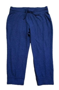 Jogger donna Lululemon taglia 14 studio danza vita media lungo blu scuro erica - Foto 1 di 8