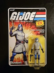 GI Joe ~ Arctic Cobra Commander ~ Super7 ~ ReAction Plus ~ O-Ring ~ 1/18 Scale - Picture 1 of 7