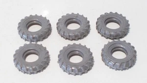 6 x Meccano original Tyre for a 1/2" (12mm) Pulley - grey (part 452) - Picture 1 of 1