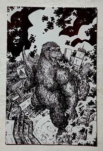 GODZILLA vs BOSTON One Shot Cover RI VARIANT GODZILLA vs AMERIKA IDW COMIC EC - Bild 1 von 2