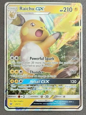 Raichu GX 29/73 Shining Legends Holo - Image 1 of 2