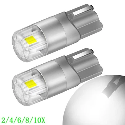 194 2825 Xenon 168 White 3030 LED Bulb For License Plate Lights Bright 2/10x - Image 1 of 4