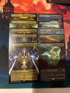 MTG Ikoria Lair of Behemoths Complete Set of Triomes Borderless (10 cards) - Picture 1 of 1