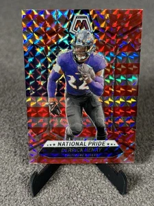 2024 Mosaic National Pride Derrick Henry Red Camo Prizm #257 Baltimore Ravens - Picture 1 of 2