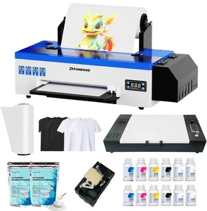 PUNEHOD A3+ L1800 DTF Printer Roller T-shirt Printer+ Oven+Extra Printhead - Picture 1 of 16