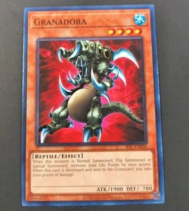 Yu-Gi-Oh! Invasion Of Chaos Granadora Common Card IOC-EN030 NM - Picture 1 of 1