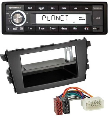 Continental USB 1DIN AUX DAB MP3 Autoradio für Suzuki Celerio (LF, ab 2014) - Bild 1 von 4