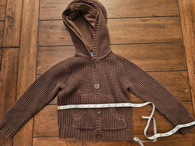 Кнопки коричневого свитера Children Place 4T - Изображение 1 из 3