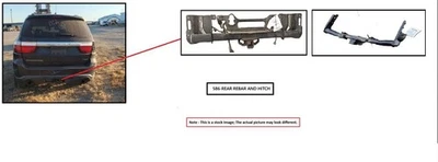 REAR HITCH/TOW HOOK/WINC 2014 MERCEDES-BENZ GL450 Foto 1 de 4