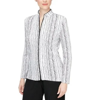 Chaqueta Blazer Alex Evenings Talla 3X Multicolor Brillante Cóctel Fiesta Acetato Foto 1 de 4