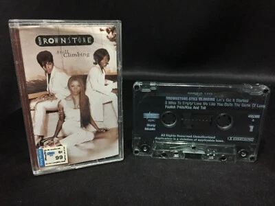 Brownstone Still Climbing Cassette Tape (MJJ/Sony 1997) R&B Trio - Image 1 of 4