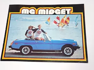 Vintage AWESOME 1978- 1979 MG Midget sales brochure, British Leyland, FUN! - Picture 1 of 12
