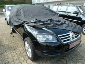 Manta protectora de garaje completa Car-Cover exterior invierno anticongelante para VW Touareg - Imagen 1 de 3