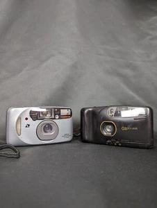 Chinon AP 100 ZM Film Vintage Compact Point & Shoot Camera & GL1000AW Camera - Picture 1 of 20