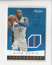 2013-14 Prestige True Colors Materials #27 Glen Davis JERSEY Magic