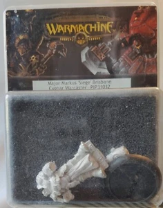Warmachine: Major Markus "Siege" Brisbane Cygnar (Privateer Press, PIP31032) - Picture 1 of 2