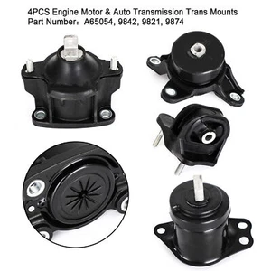 4PCS Engine Motor & Auto Transmission Trans Mounts For Honda Accord 2.4L 13-16 Y - Picture 1 of 12