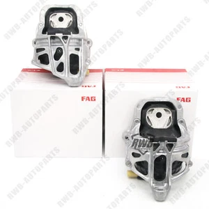 Pair of L&R Engine Mounts FAG For Audi A6 A7 A8 Quattro Q7 VW Touareg (CR7) 3.0L - Picture 1 of 4