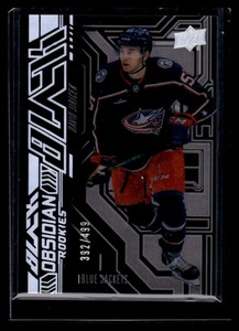 David Jiricek 2022 UD SPX Black Obsidian Rookies /499  #OR-42 Columbus
