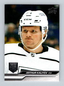 2023-24 Upper Deck Series 1 Base - 85 - ARTHUR KALIYEV