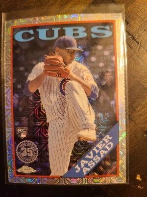 2023 Topps Update Chrome Javier Assad Silver Mojo #T88CU-25 - Image 1 of 2