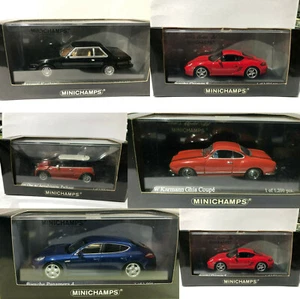 Minichamps / 1:43 / unterschiedliche Fahrzeuge aus privater Sammlung / mit OVP - Bild 1 von 7