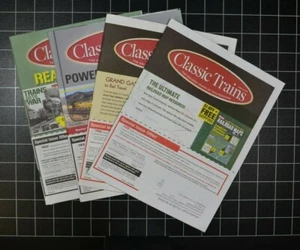CLASSIC TRAINS - SET OF 4 - VOLUME 20 - WINTER-SPRING-SUMMER-FALL - 2019 - Bild 1 von 8