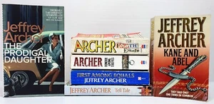 Jeffrey Archer 6 X Paperback Book Bundle Lot Fiction Crime Thriller Novel - Picture 1 of 11