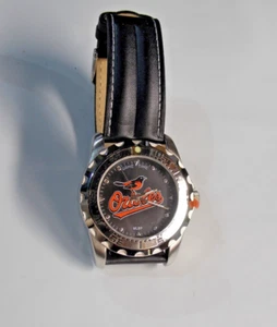 MLB Baltimore Orioles Baseball Men's Watch Diver Style New Battery Game Time - Picture 1 of 5