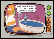 1990 Topps The Simpsons 30 Homer Simpson Trading Card