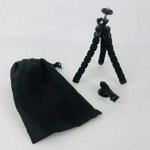 Supporto treppiede Octopus per GoPro / Insta360 / Osmo Action 3 e 4 / SJCAM nero 8" - Foto 1 di 6