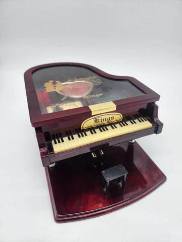 Kings Piano Music Jewelry Box Dancing Rotating Ballerina Piano Man Song Cover