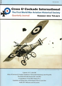 Cross & Cockade V42 N3 German Hansa Brandenburg Seaplanes RE2 RE3 Factory Avro - Picture 1 of 13