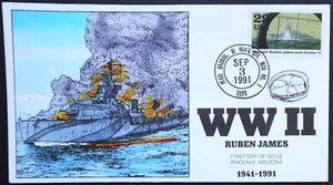 U.S. Used #2559f 29c WW II - 1941 1991 Collins First Day Cover (FDC). Pristine! - Picture 1 of 1