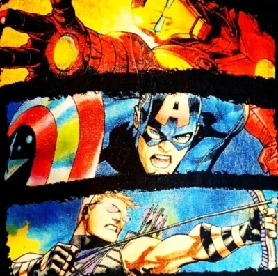 Toalla de los Vengadores | (Marvel) | Cómic | Baño | (Ducha) | Hombres | Niños | Adultos Foto 1 de 4