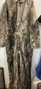 Real Tree Black Duck Walls Men's CL Camo Insulated Coveralls - Picture 1 of 15