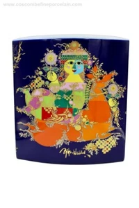 LARGEST 33x30 Rosenthal Porcelain Vase Signed Bjorn Wiinblad 1001 Arabian Nights - Picture 1 of 7