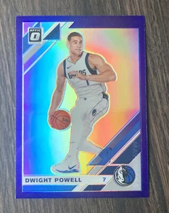 Dwight Powell 2019-20 Donruss Optic Purple Holo #46 Dallas Mavericks - Bild 1 von 1