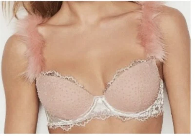 Victorias Secret Dream Angels Forrado Demi Sujetador Multivía Sin Tirantes Fauf Piel Terciopelo Foto 1 de 2