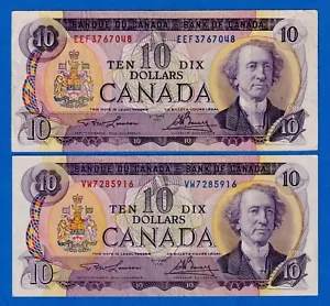 Canada $10 1971 Combo #1 BC-49c,49c-i / P-88c Circulated Notes - Picture 1 of 4