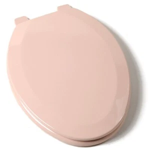 Jones Stephens C1B4E2 Elongated Closed-Front Toilet Seat - Pink - Picture 1 of 1