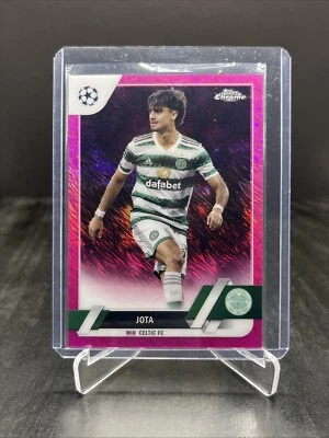 2022-23 Topps Chrome Club Competition Jota Pink Shimmer 118/250 #17 - Image 1 of 2