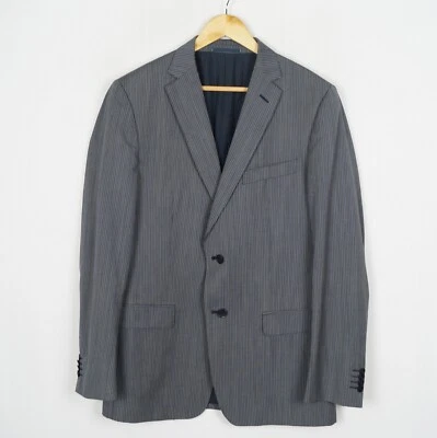 Z ZEGNA Men Blazer Jacket Size L IT50 US UK 40 Regular Fit Wool Grey sv10032 - Image 1 of 4