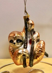 NWT 2018 Robert Stanley Christmas Ornament Sloth HL9182471 Animal New - Picture 1 of 6