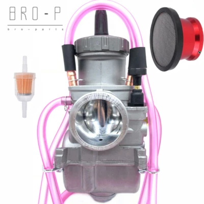 Carburador y filtro de aire para Kawasaki KX125 KX250 Suzuki RM125 RM250 nuevo Foto 1 de 4