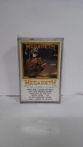 MEGADETH SO FAR SO GOOD ..SO WHAT turkish casette cassette MUSIC TAPE BRAND NEW - Picture 1 of 1