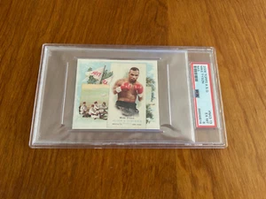 RARE MIKE TYSON 2006 TOPPS ALLEN & GINTER N43-13 PSA 6 BOXING CARD - Picture 1 of 3