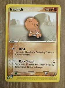 Trapinch - 79/97 - Common LP, English Pokemon EX Dragon - Picture 1 of 2